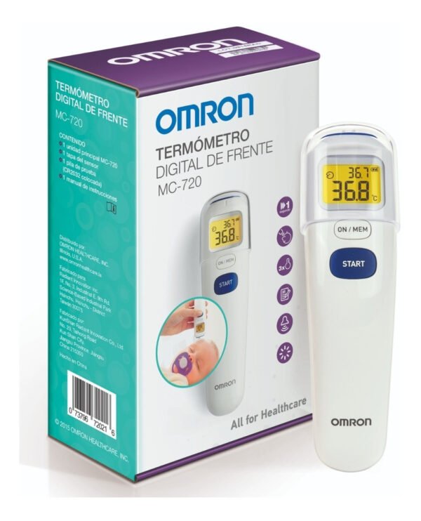 Termómetro Infrarrojo Digital Corporal Omron Mc-720